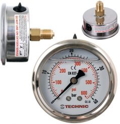 Fluke Manometr Hydrauliczny Glicerynowy Ciśnieniomierz Zegar 63mm 0-40 bar 1/4. Ciśnieniomierze Fluke. Za 27.38 zł.