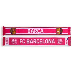 Szalik Barcelona dwustronny - oficjalny licencjonowany. Czerwone rękawiczki damskie FC BARCELONA, bez wzorów. Za 119.00 zł.