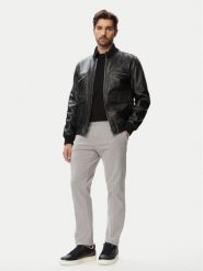 JOOP! Kurtka skórzana Clouson 80100851 Czarny Regular Fit. Czarne kurtki męskie JOOP!, m, bez wzorów, ze skóry, bez kaptura. Za 2,409.00 zł.