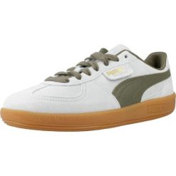 Tenisówki Puma Model Palermo Kolor Niebieski. Niebieskie trampki męskie Puma, bez wzorów, z gumy, eleganckie, bez zapięcia. Za 416.30 zł.
