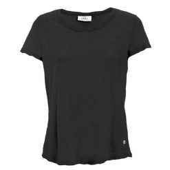 T-Shirt Deha Flamme' Damskie. Czarne t-shirty damskie Deha, m, bez wzorów, z bawełny, klasyczne, bez kołnierzyka, bez ramiączek. Za 227.99 zł.