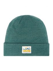 Vans Czapka Mte Cuff Beanie VN0A3HJ960Q1 Zielony. Zielone czapki damskie Vans, na zimę, bez wzorów, z materiału. Za 129.99 zł.