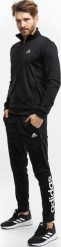 Adidas Dres męski adidas Linear Logo Tricot Track Suit czarny IC6775 M. Czarne komplety dresowe męskie Adidas, m, bez wzorów, z dresówki. Za 278.95 zł.