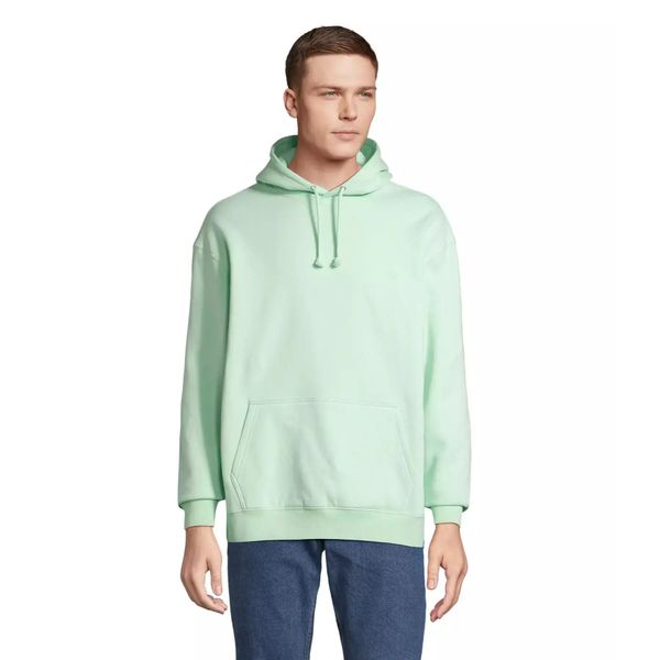 Bluza z kapturem Sol's Condor. Niebieskie bluzy damskie SOL'S, m, bez wzorów, z bawełny, bez ramiączek, z kapturem. Za 118.20 zł.