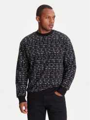 KARL LAGERFELD Bluza 705109 553910 Czarny Regular Fit. Czarne bluzy męskie KARL LAGERFELD, m, bez wzorów, z bawełny, bez ramiączek, bez kaptura. Za 809.99 zł.