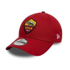 Czapka z daszkiem New Era 9FORT AS ROMA Core Dark Red Strapback - 60572397. Czerwone czapki damskie New Era, bez wzorów, sportowe. Za 127.65 zł.