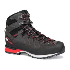 Buty trekkingowe Hanwag Makra Pro GTX. Czerwone trekkingi męskie Hanwag, na zimę, z materiału, za kostkę, bez zapięcia. Za 1,452.00 zł.