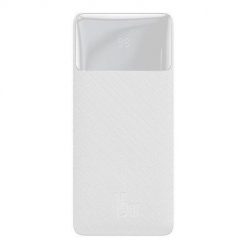 Powerbank Baseus Bipow 30000mAh, 2xUSB, USB-C, 15W (biały). Białe powerbanki Baseus. Za 159.00 zł.