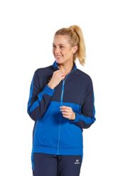 Damska marynarka do prezentacji Erima Six Wings. Niebieskie marynarki i żakiety damskie Erima, bez wzorów, z materiału, eleganckie, bez kołnierzyka, bez ramiączek. Za 255.00 zł.
