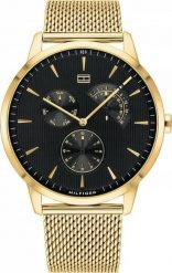 Zegarek Tommy Hilfiger ZEGAREK MĘSKI TOMMY HILFIGER 1710386 BRAD (zf056a). Zegarki męskie Tommy Hilfiger, bez wzorów. Za 463.35 zł.