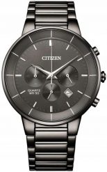 Zegarek Citizen Męski Quartz czarna tarcza 42 mm (AN8227-53H). Czarne zegarki męskie CITIZEN, bez wzorów. Za 786.99 zł.