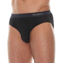 Brubeck Slipy męskie 3DBE10040 czarne r. XXL. Czarne slipki męskie Brubeck, m, bez wzorów. Za 70.45 zł.