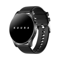 Kuura Inteligentny Zegarek Sportowy S1 V3, Czarny. Czarne, cyfrowe zegarki męskie KUURA, z aplikacjami. Za 339.00 zł.