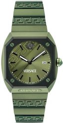 Zegarek Versace Zegarek Męski Versace VE8F00324 Zielony (44 mm). Zielone zegarki męskie Versace, bez wzorów. Za 3,568.97 zł.