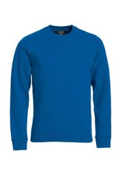 Clique Classic Roundneck Bluza unisex z kieszenią na zamek – royal blue. Niebieskie bluzy damskie CLIQUE, l, bez wzorów, bez ramiączek, bez kaptura. Za 189.24 zł.