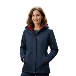 Kurtka narciarska damska Vaude Wo Kintail 3in1. Niebieskie kurtki sportowe damskie Vaude, na zimę, bez wzorów, z poliesteru, bez ramiączek, bez kaptura, narciarskie. Za 425.70 zł.