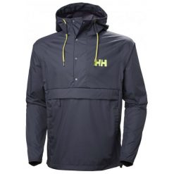Helly Hansen Kurtka męska Loke Packable Anorak Graphite Blue M. Niebieskie kurtki sportowe męskie Helly Hansen, m, bez wzorów, bez kaptura, trekkingowe. W wyprzedaży za 239.00 zł.