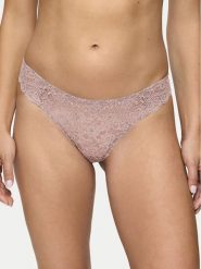 Triumph Stringi Amourette 10219152 Różowy. Czerwone majtki damskie Triumph, z syntetyku. Za 40.00 zł.