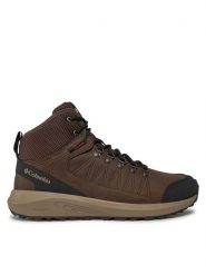 Columbia Trekkingi Trailstorm™ Crest Mid Waterproof 2027001 Brązowy. Brązowe botki męskie Columbia, bez wzorów, ze skóry, bez obcasa, bez zapięcia. Za 409.99 zł.