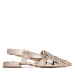 Baleriny HÖGL. Żółte balerinki damskie HÖGL, bez wzorów, bez obcasa, bez zapięcia. Za 839.99 zł.