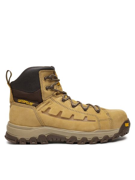 CAT Footwear Trapery Threshold Rebound Wp Nm Ct S7L Hro Fo Sr P726047 Żółty. Żółte buty zimowe męskie CAT Footwear, bez wzorów, ze skóry, bez obcasa, bez zapięcia. Za 749.99 zł.
