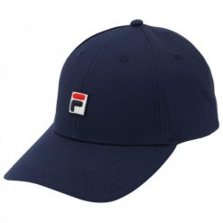 Fila czapka z daszkiem FCU0171.50004 granatowy. Niebieskie czapki damskie Fila, bez wzorów. Za 109.00 zł.