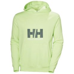 Bluza Helly Hansen Core Graphic. Zielone bluzy męskie Helly Hansen, m, bez wzorów, bez ramiączek, bez kaptura. Za 361.50 zł.