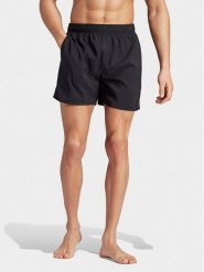 Adidas Szorty kąpielowe Solid CLX IA5390 Czarny Regular Fit. Czarne kąpielówki męskie Adidas, m, bez wzorów, z syntetyku. Za 109.99 zł.