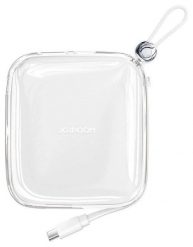 Joyroom JR-L004 10000mAh USB-C USB-A biały. Białe powerbanki . Za 55.90 zł.