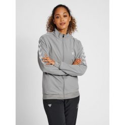 Damska bluza dresowa Hummel GG12. Szare bluzy damskie Hummel, na wiosnę, s, bez wzorów, z dresówki, klasyczne, bez ramiączek, bez kaptura. Za 156.75 zł.