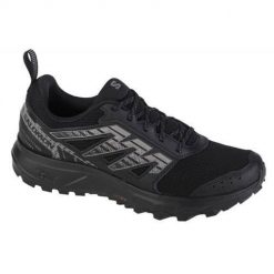 Buty do chodzenia męskie Salomon Wander. Czarne buty sportowe męskie Salomon, bez wzorów, z materiału, bez zapięcia, trekkingowe. Za 449.99 zł.