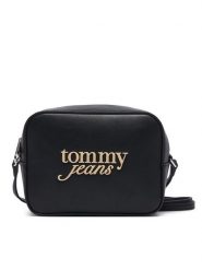 Tommy Jeans Torebka Tjw Must Camera Bag AW0AW19049 Czarny. Czarne listonoszki damskie Tommy Jeans, bez wzorów, z jeansu, bez dodatków. Za 289.99 zł.