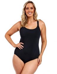 Strój do pływania FUNKITA Still Black - Locked In Lucy. Czarne stroje kąpielowe damskie Funkita, l, bez wzorów, z elastanu. Za 249.00 zł.