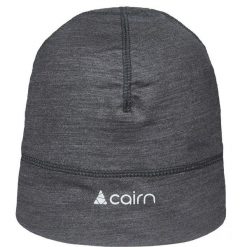 Czapka Cairn Merino. Czarne czapki damskie CAIRN, bez wzorów, z wełny. Za 168.50 zł.