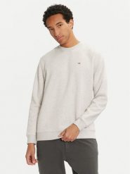 Tommy Jeans Bluza DM0DM20741 Szary Regular Fit. Szare bluzy męskie Tommy Jeans, m, bez wzorów, z bawełny, bez ramiączek, bez kaptura. Za 219.99 zł.