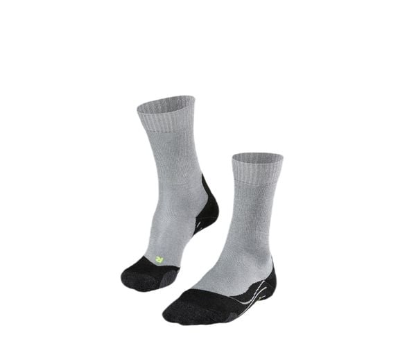 Skarpetki Falke TK2 Cool. Szare skarpety męskie Falke, bez wzorów, z elastanu. Za 161.50 zł.