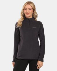 Damska bluza polarowa Kilpi ALMERI-W. Czarne bluzy damskie Kilpi, bez wzorów, z materiału, bez ramiączek, bez kaptura. Za 215.49 zł.