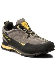 La Sportiva Trekkingi Boulder X 838GY Szary. Szare buty zimowe męskie La Sportiva, bez wzorów, ze skóry, bez obcasa, bez zapięcia. Za 579.99 zł.