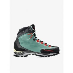 Buty damskie La Sportiva Trango Tech Leather GTX. Zielone obuwie trekkingowe damskie La Sportiva, bez zapięcia. Za 1,374.99 zł.