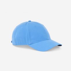 Czapka z daszkiem TC500 Kuikma. Niebieskie czapki damskie KUIKMA, bez wzorów, z materiału, sportowe. Za 29.99 zł.