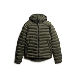 Kurtka z kapturem Superdry Fuji Sport. Zielone kurtki sportowe męskie Superdry, na zimę, m, bez wzorów, z puchu, z kapturem, wspinaczkowe. Za 610.50 zł.