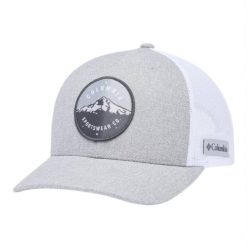 Czapka z daszkiem Columbia Mesh Snap Back w stylu trucker. Żółte czapki damskie Columbia, bez wzorów, z meshu, sportowe. Za 114.99 zł.