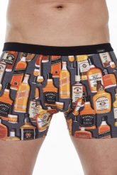 Cornette Bokserki majtki męskie Tattoo 280/228 Whiskey 3 M. Bokserki męskie Cornette, bez wzorów. Za 48.43 zł.