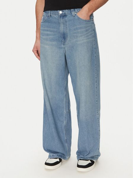 Karl Kani Jeansy Og Aop Back Pocket 60000107 Niebieski Baggy Fit. Niebieskie jeansy męskie Karl Kani, z bawełny. Za 299.99 zł.