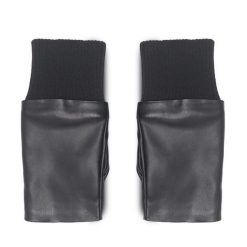 Rękawiczki Damskie Jenny Fairy. Czarne rękawiczki damskie Jenny Fairy, bez wzorów. Za 49.99 zł.