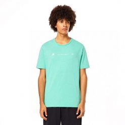 Koszulka sportowa męska Oakley Mtl Terra. Zielone koszulki sportowe męskie Oakley, l, bez wzorów, bez ramiączek. Za 115.99 zł.