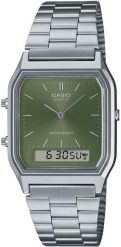 ZEGAREK UNISEX CASIO Vintage AQ-230A-3AMQYDF + BOX. Zegarki damskie Casio, bez wzorów. Za 337.76 zł.