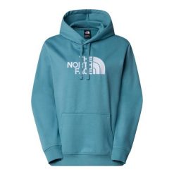 The North Face Bluza Drew Peak Pullover Nf0A89Eh1Om. Niebieskie bluzy damskie The North Face, bez wzorów, bez ramiączek, bez kaptura. Za 303.99 zł.