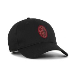 Czapka z daszkiem AC Milan ftblARCHIVE PUMA Black For All Time Red. Czarne czapki damskie Puma, bez wzorów, eleganckie. Za 131.90 zł.