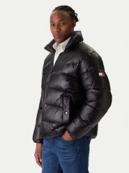 Tommy Jeans Kurtka zimowa Western DM0DM22286 Czarny Regular Fit. Czarne kurtki męskie Tommy Jeans, na zimę, m, bez wzorów, z jeansu, bez kaptura. Za 949.99 zł.